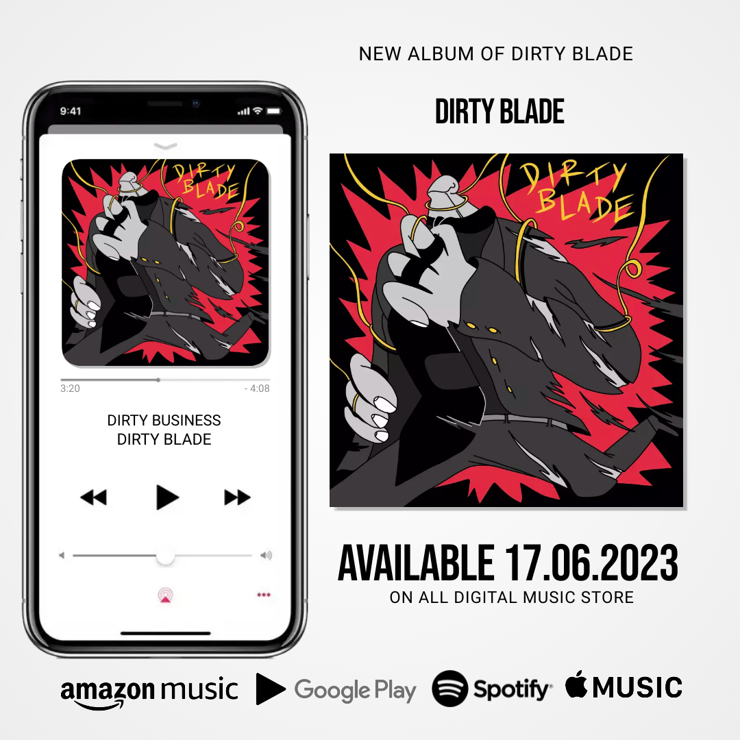 “Dirty Business”, il debutto dei Dirty Blade , il 17 giugno per Wanikiya Record